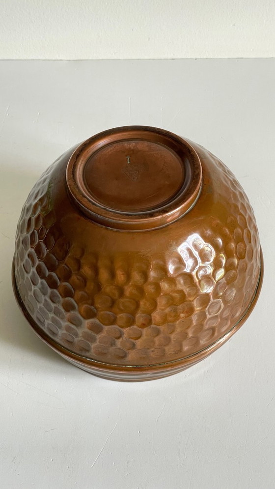 Image 1 of VILLEDIEU Vaso per piante vintage in rame