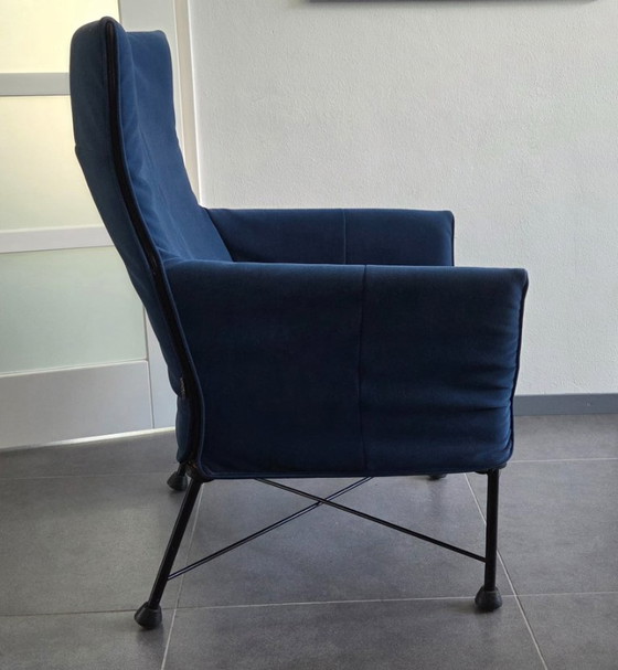 Montis Charly en tela azul (juego de 2) – Sillones, Other (photo 4 of 5)