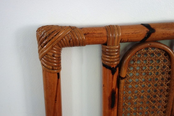 Bamboo and Cane Headboard, 1970s – Bedroom accessories, Rattan, Wicker (photo 7 of 12)