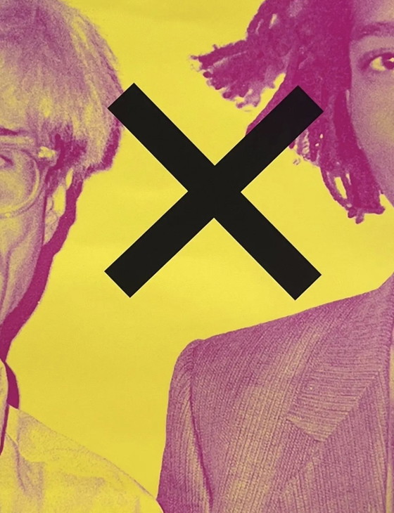 Image 1 of JEAN-MICHEL BASQUIAT X WARHOL - Affiche d'exposition - FONDATION LOUIS VUITTON 2