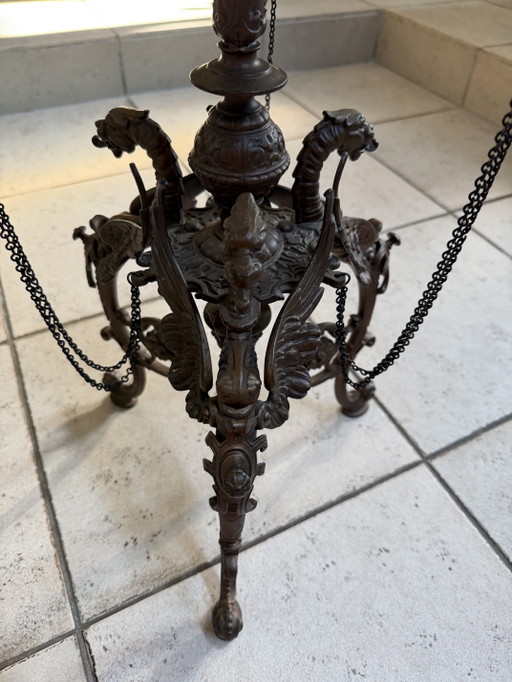 Antique Napoleon style side table