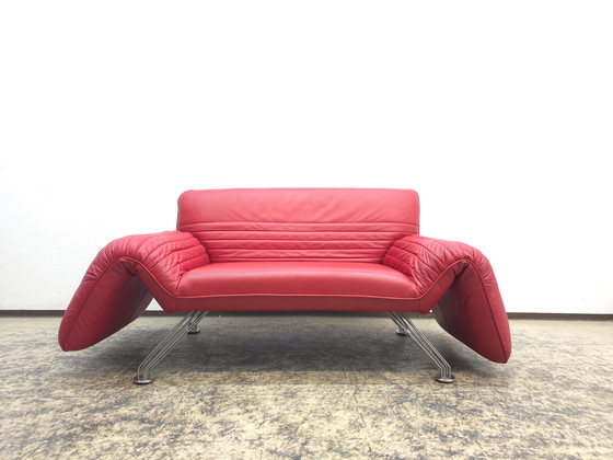 Image 1 of De Sede ds 142 Winfried Totzek Designersofa Designersessel Chair Sofa rot
