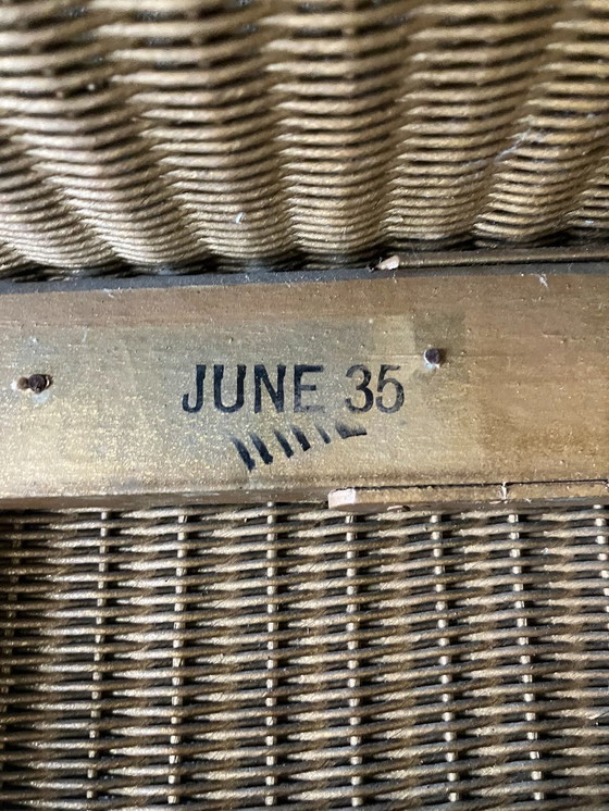 Image 1 of 2x Lloyd Loom chair 1935
