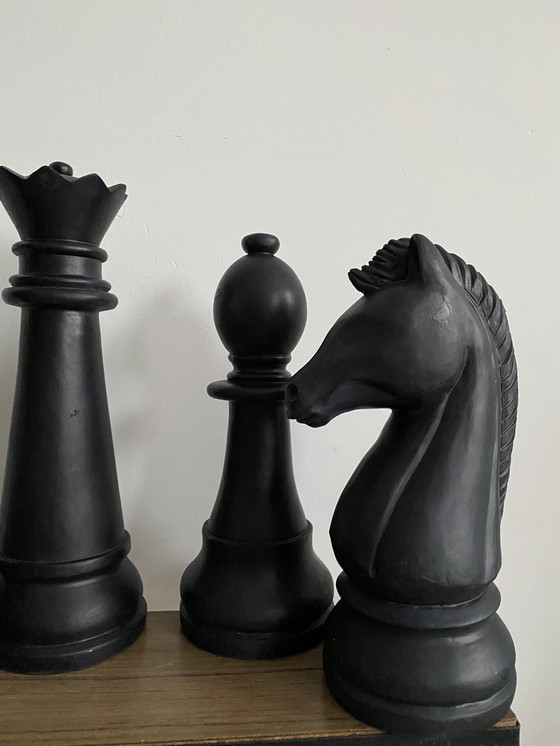 Image 1 of Big arty chess peaces - hone deco - hip