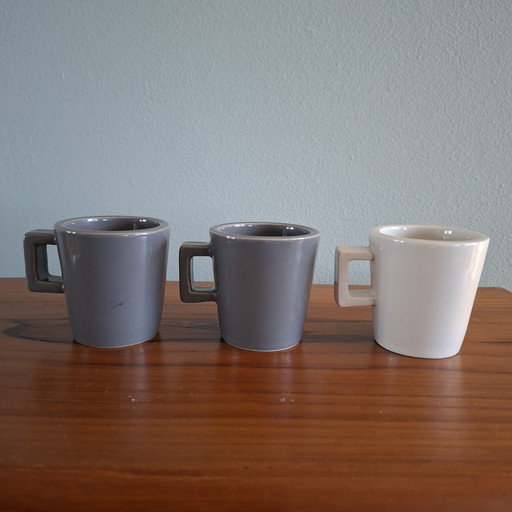 3 x espresso cup THICK Piet Hein Eek