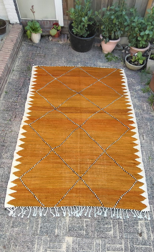 Berber carpet rug new wool moroccan Carpet - 294 x 200 cm 300 x 200 m Type B21.11