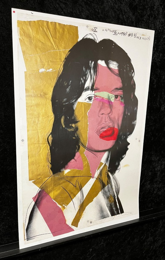 Image 1 of Warhol, Andy - Mick Jagger - Farboffset-Lithographie - MuMoK, Wien