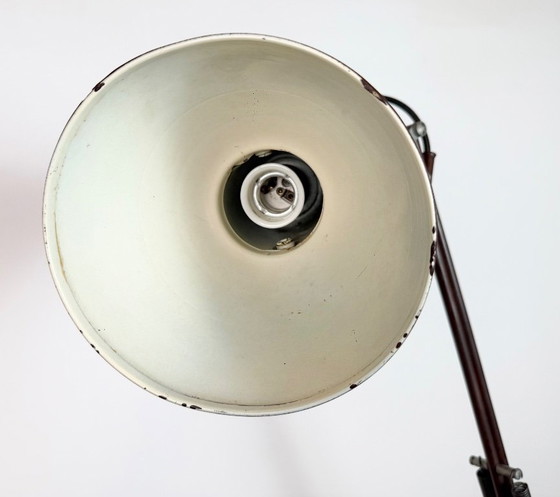 Image 1 of Vintage Brown Architect Table Lamp from Napako, 1950s