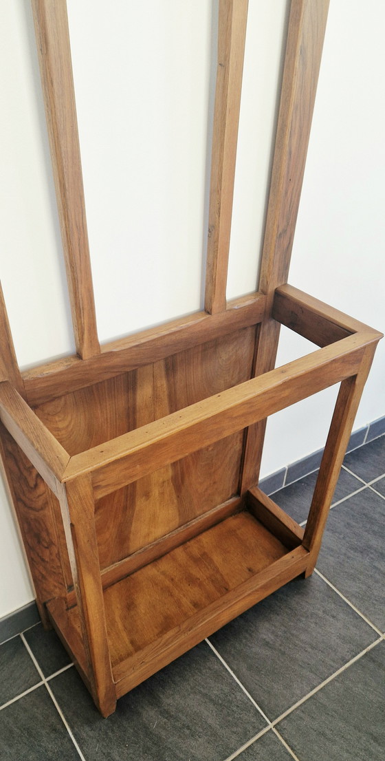 Image 1 of Art Deco entreehal - Periode jaren 40 - Hout en metaal