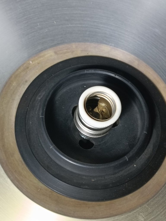 Image 1 of Importante lampe en laiton Italie 1970s