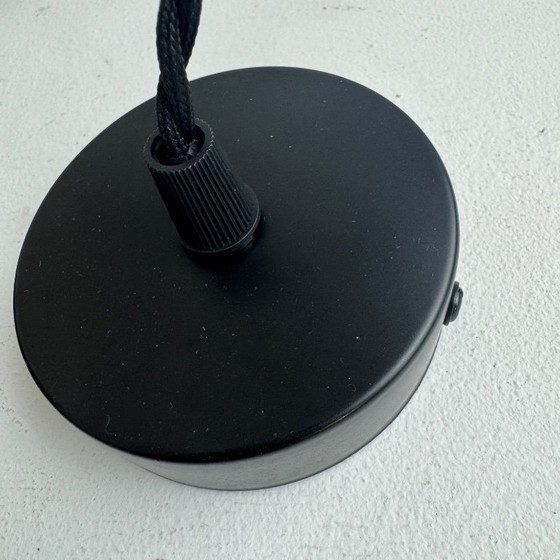 Image 1 of Vintage geëmailleerde industriële werkplaats hanglamp, 40 cm