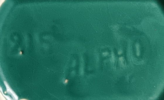 Image 1 of Vase Art Déco Alphonse Mouton Alpho - 1930-1940