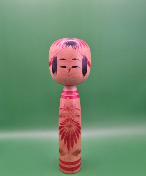 Kokeshi Togatta Vintage Signée – decoratieve objecten, Wood