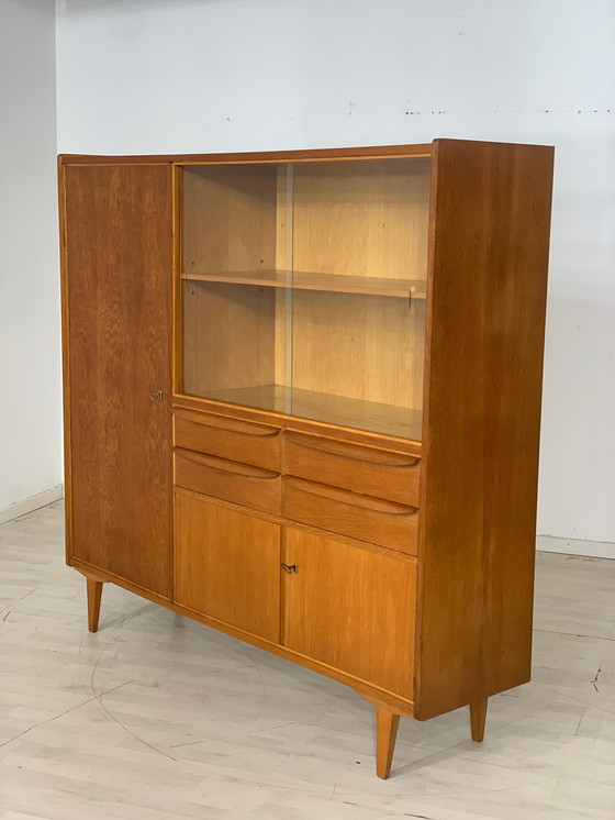 Image 1 of Mid Century highboard armoire salon vintage