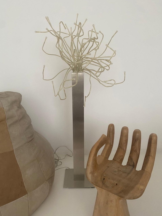 Ikea Stranne vintage Floor lights Knut Marianne Hagberg 1990’s, Iron, Silver (photo 4 of 5)