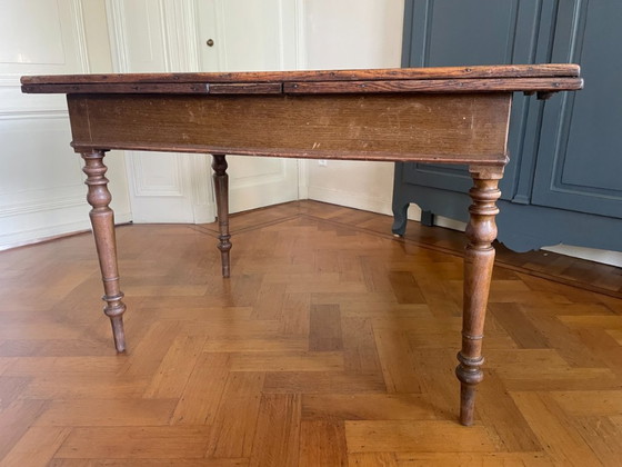 Image 1 of Table à rallonge atmosphérique French Countryside