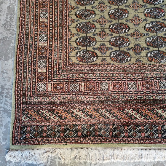 Image 1 of Grand tapis oriental vintage, moquette, tapis 204
