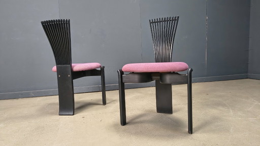 Totemstoelen van Torstein Nislen voor Westnofa, jaren 80