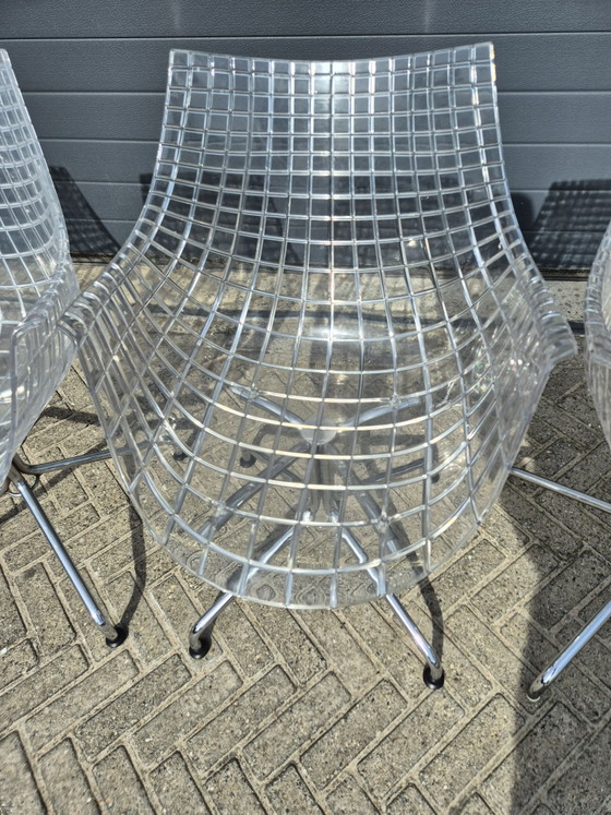 6 belle sedie di design Driade Meridiana – Sedie da pranzo, Plastica, Cromo (photo 4 of 9)