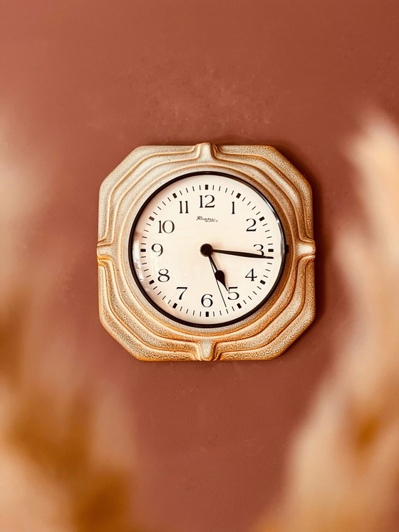 Image 1 of Richter “70s vintage wall clock