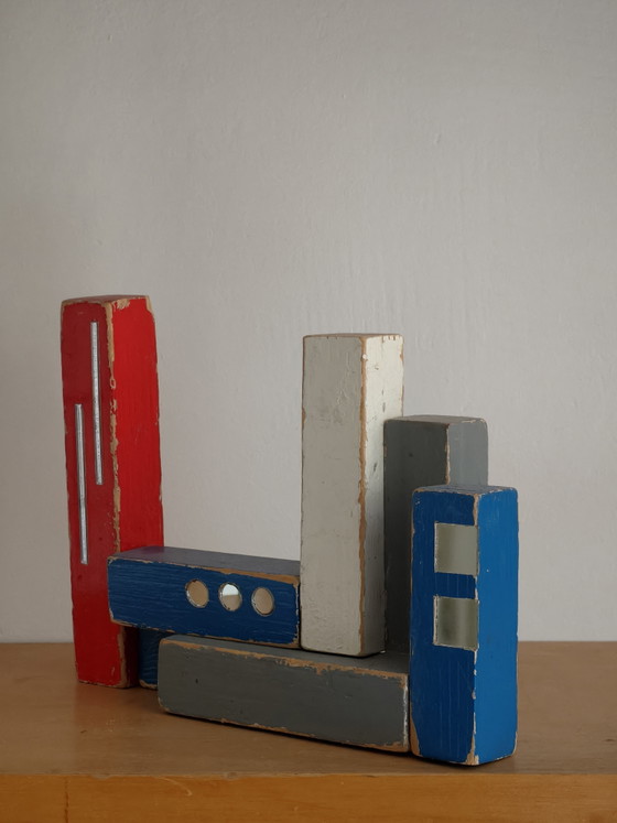 Image 1 of Bauhaus brutalisme blokken 01
