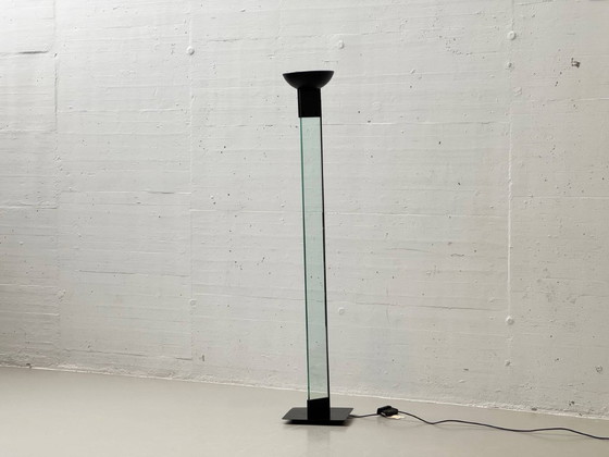 Image 1 of Lámpara de pie láser de Max Baguara para Lamperti, Italia, década de 1980