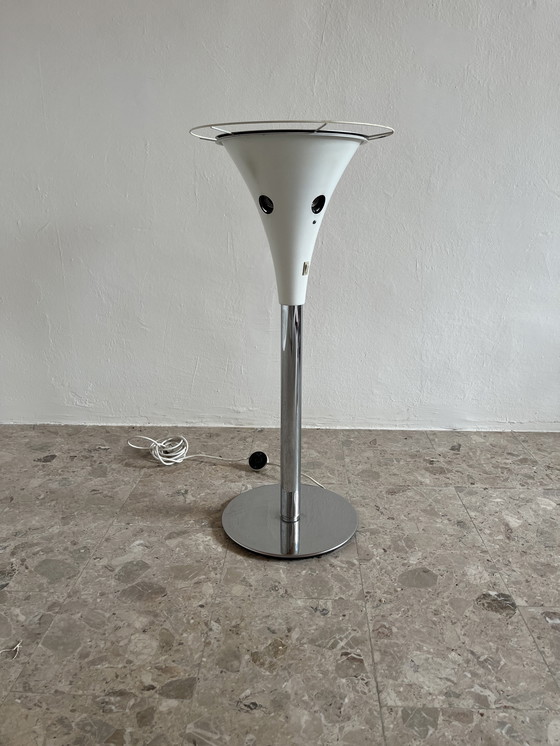 Image 1 of Tafel-/vloerlamp uit het midden van de 20e eeuw, personeelsverlichting