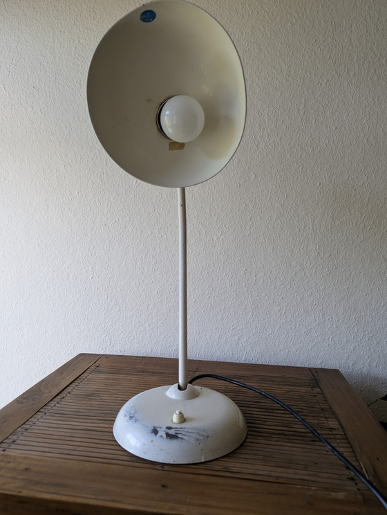 Image 1 of Lampe de table Kaiser Idell 6556 Super – Bauhaus d'origine, avec poinçon de certification 1979