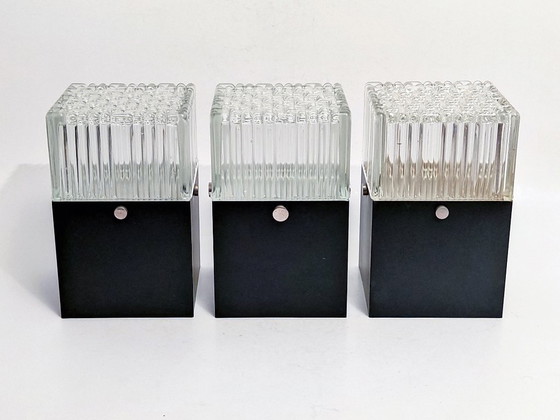 Image 1 of ceiling lights cube shape 60s/70s