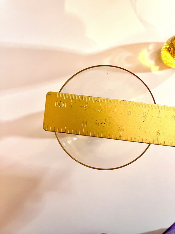 Image 1 of Vintage Italy Murano Wein Gläser 60er mit Blasendekor