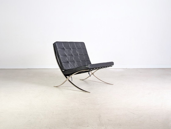 Image 1 of Silla Knoll International Barcelona Mies van der Rohe negro 2