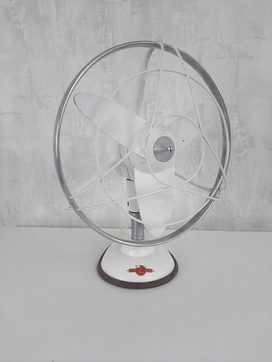 Image 1 of Vintage Fan Libelle Vw, Streamline Fan By Paul Linke - Mid - Century