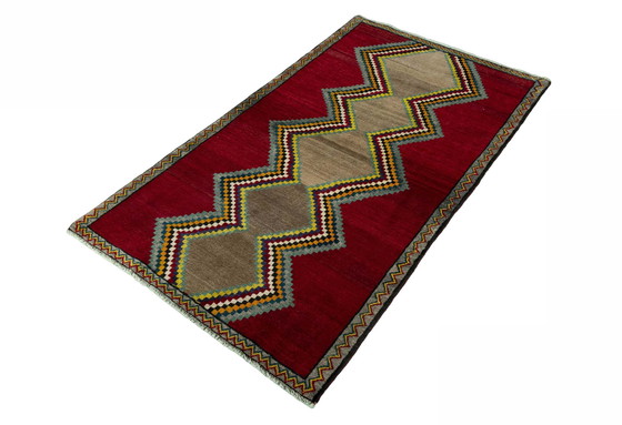 Image 1 of Hand-knotted Gabbeh - Nomadic rug 188 x 110 cm