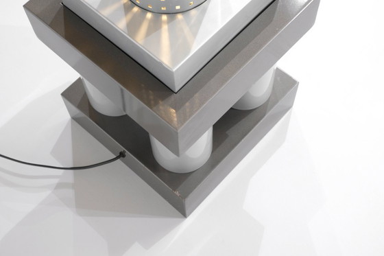 Image 1 of "Chicago Tribune" floor lamp by Matteo Thun for Bieffeplast, Italy, 1985.
