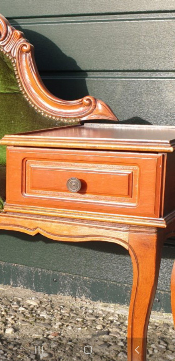 Image 1 of Barocke Telefonbank im Stil Ludwigs XIV.