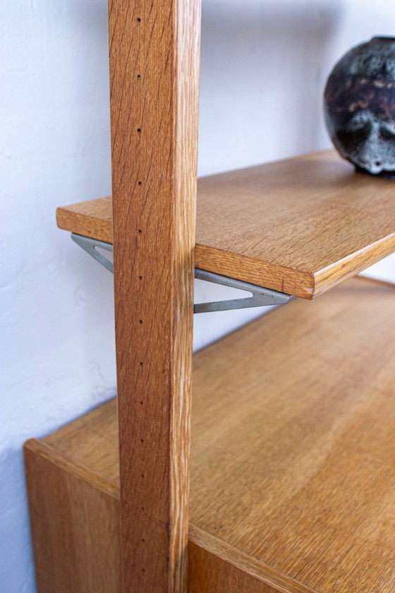 Image 1 of Vintage IKEA bookcase, highboard, sideboard, oak, mid-century