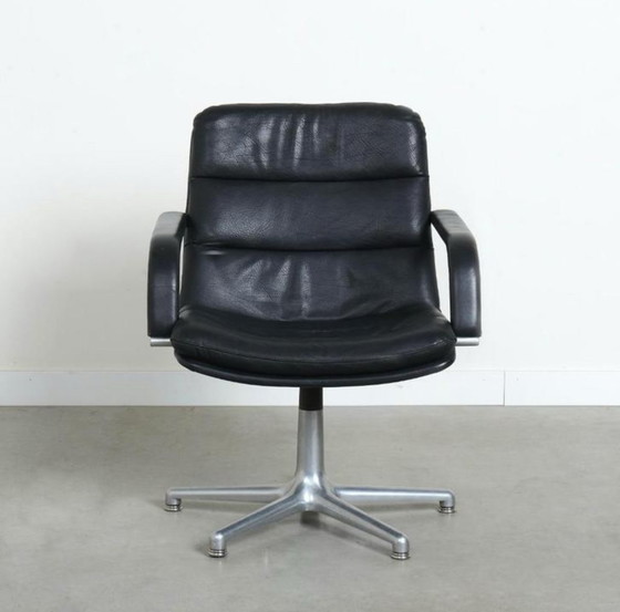 Image 1 of Artifort Geoffrey Harcourt fauteuil leder vintage