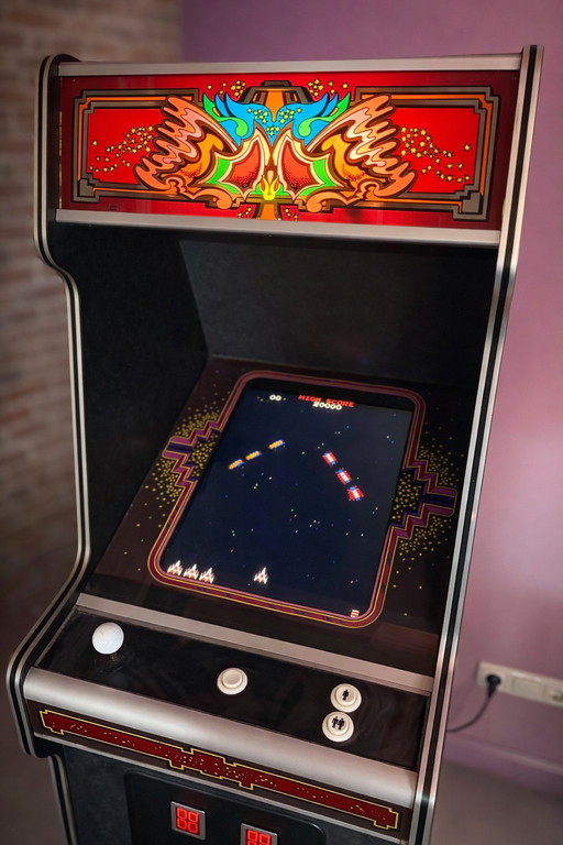 Macchina arcade d'epoca - Mobiletto Hellomat - 50 giochi - Restaurato - Con ricevuta