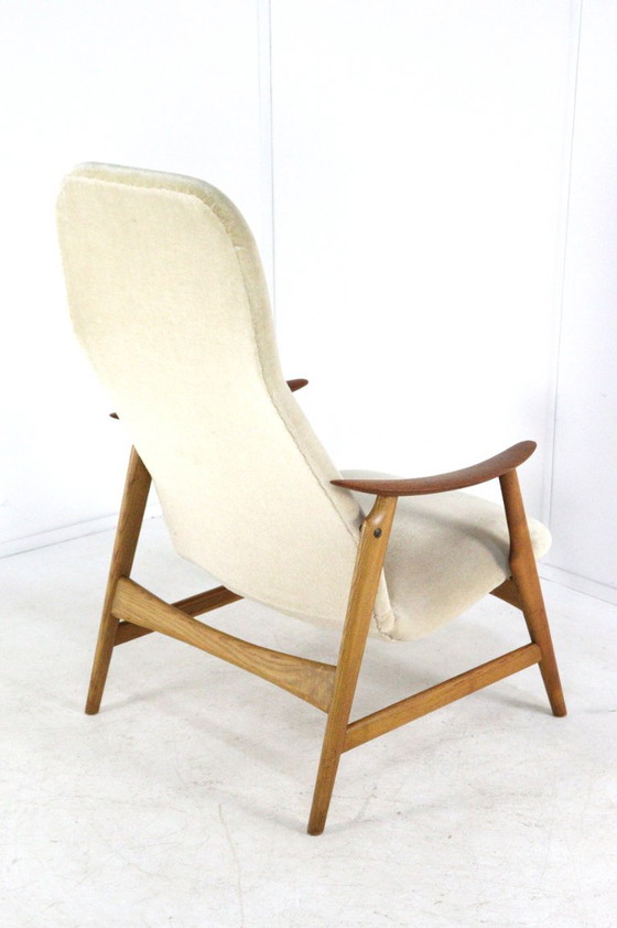 Frode Braathen and Hans Brattrud for Dokka Möbler Armchair Model 500 - Highback Vintage – Dokka mobler, Wood (photo 15 of 18)