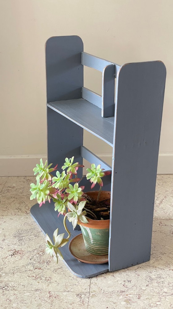 Image 1 of Antieke houten wandplank