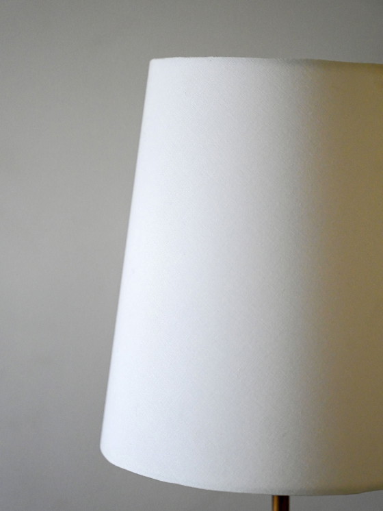 Image 1 of Paar Scandinavische koperen nachtlampjes