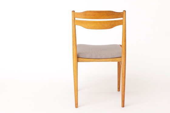 Image 1 of 1 of 3 Vintage Beechwood Chair, 1970s, Germany, Upholstered, Set of 3 Available