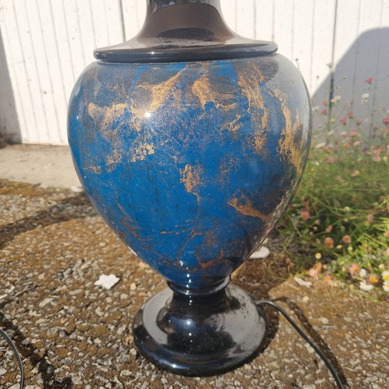 Image 1 of Paar porseleinen lampen uit 1970