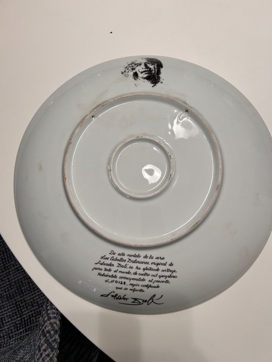 Image 1 of Plato de Dalí "San Jorge" / serie "Los caballos dalinianos"