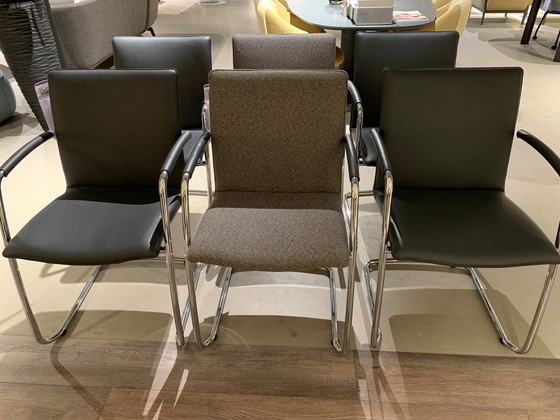 Image 1 of Leolux Freyr dining chair (set of 6)