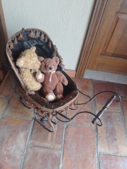 vintage doll's pram