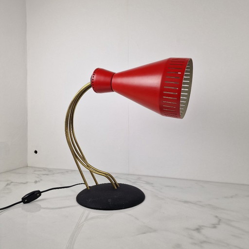 Rare Adjustable BAG Turgi Desk Lamp – Switzerland, circa 1950s