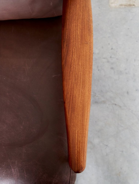 Coppia di Easy Chairs Modello 'Kolding' di Erik Wørts per IKEA – Poltrone, Leather (photo 14 of 16)