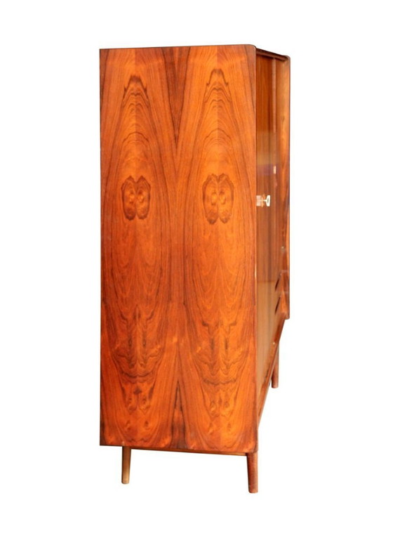 Image 1 of Vintage Scandinavian rosewood wardrobe, 1950s/60s