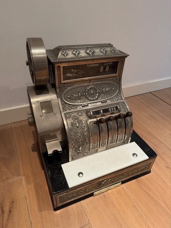 Image 1 of Registratore di cassa Van Hessen & co National Cash Register, antico; 1905